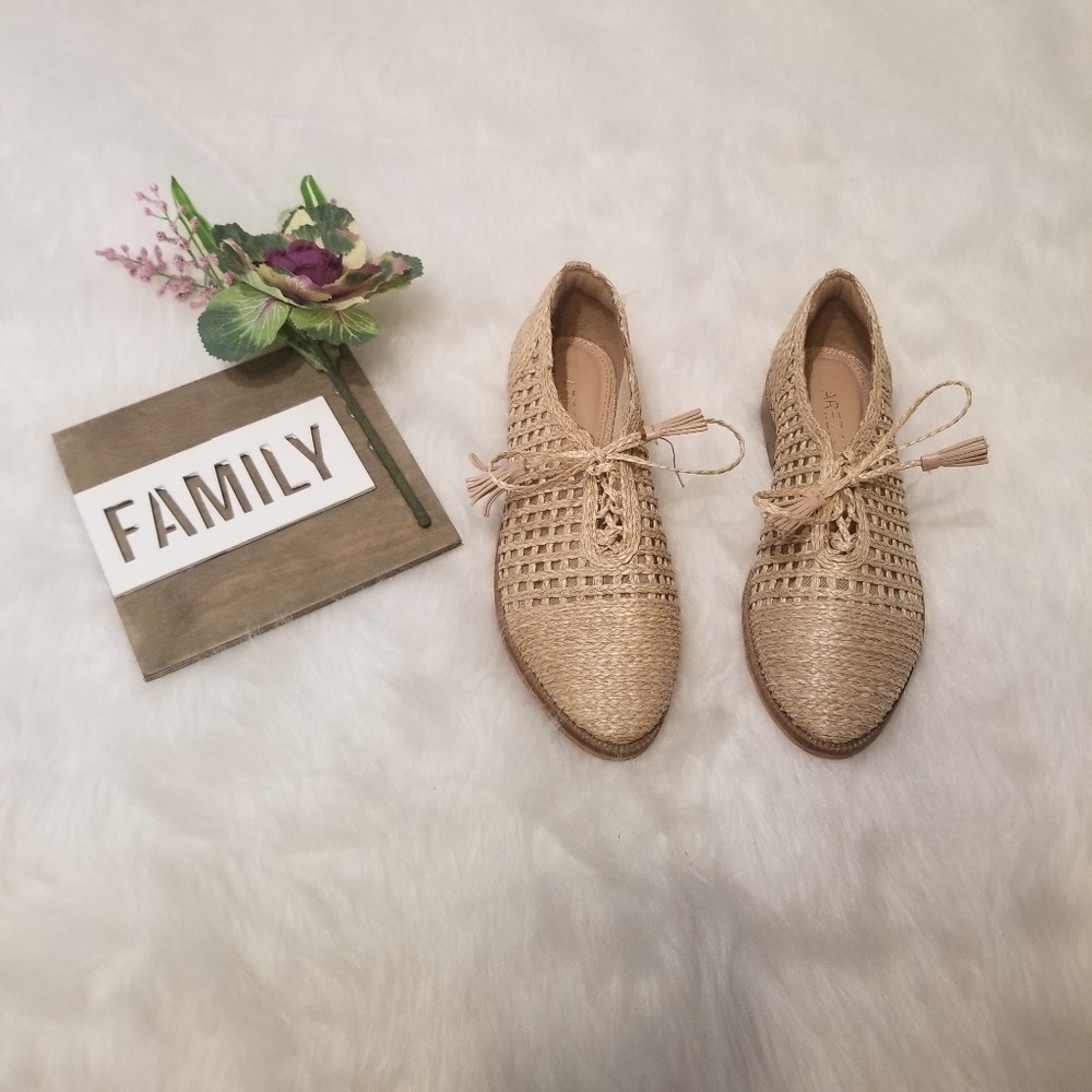 Arezzo Jute Lace Up Resort Shoe